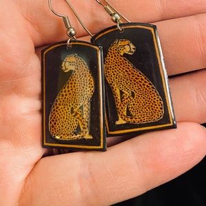 Cheetah Earrings